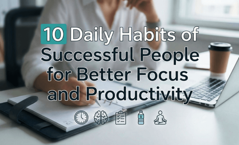 10 Daily Habits of Successful