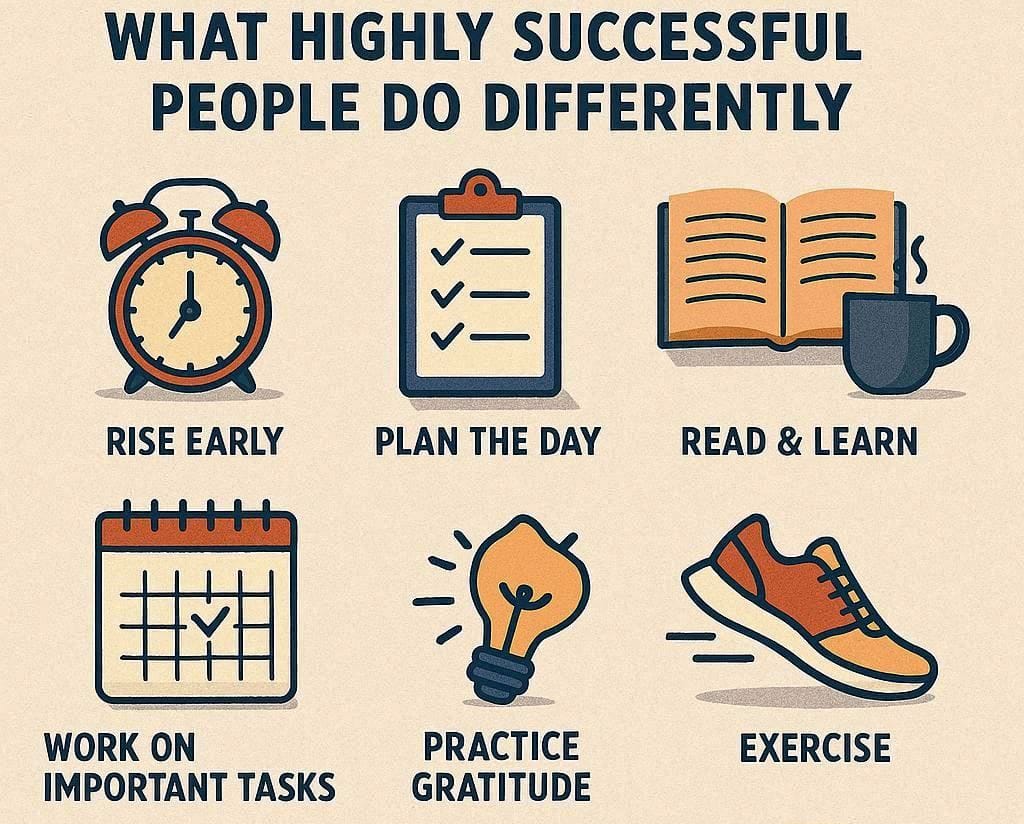 What Highly Successful People Do Differently