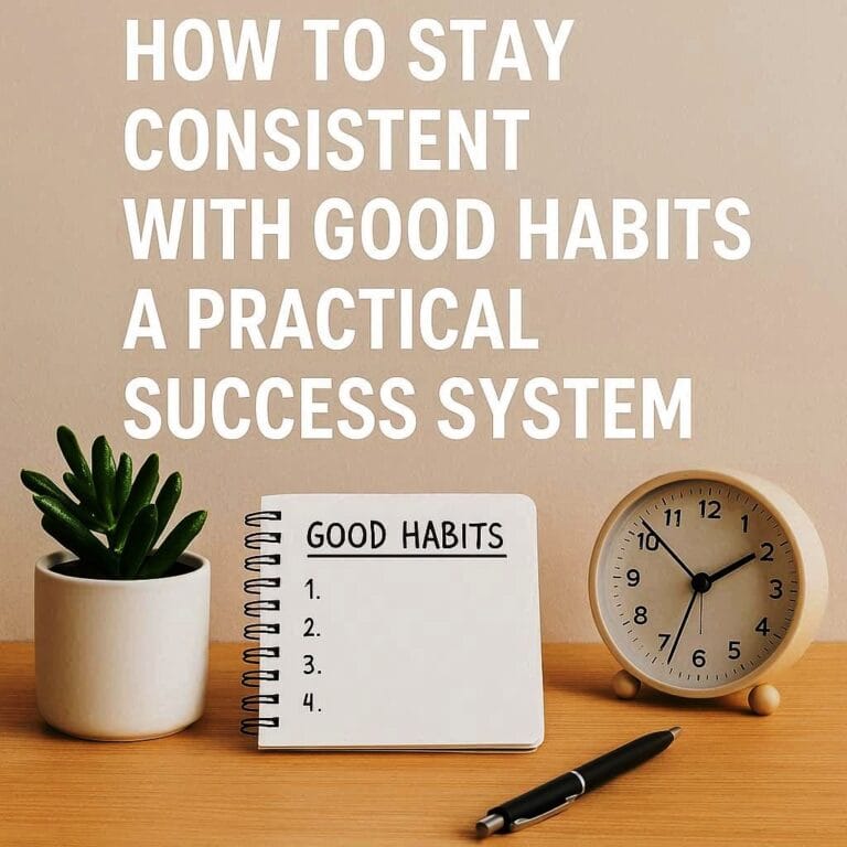 Good habits