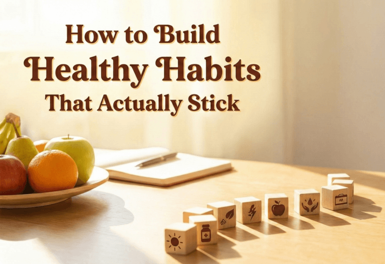 build healthy habits