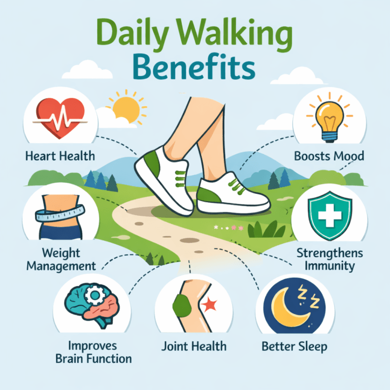 Benefits Of Daily Walking For Your Health