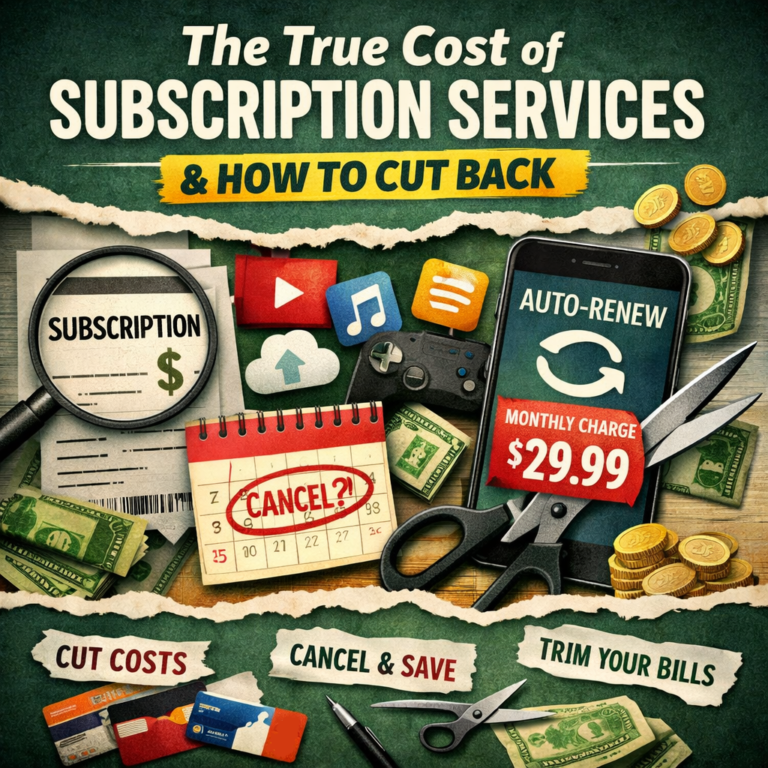 The True Cost Of Subscription Services