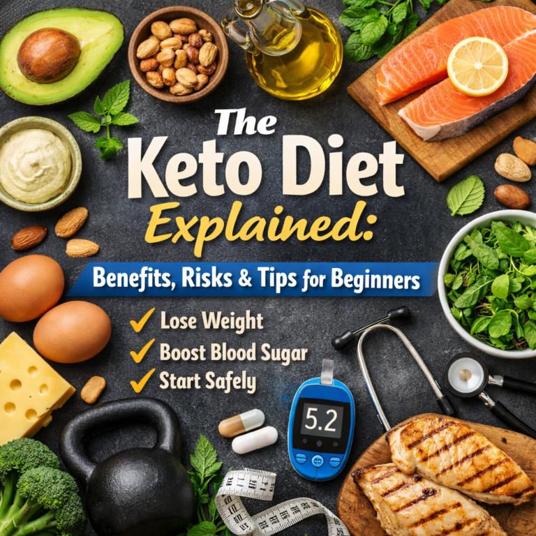 The Keto Diet Explained: Benefits, Risks, and Practical Tips for Beginners